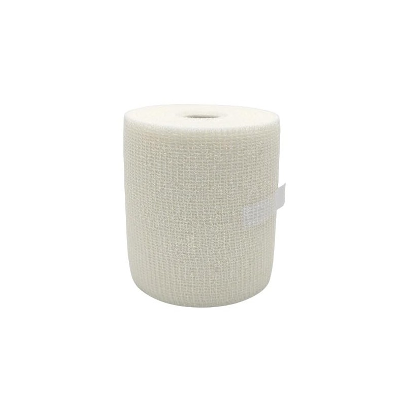 10cm x 20m Cotton Elastic Band, Ideal for Dressings, Fixings,