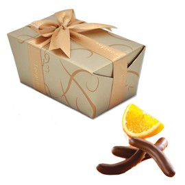 Leonidas Belgian Chocolates: 1.50 lb Signature Orangettes - Dark Chocolate Covered Orange Peel