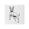 'Cornish Rex Cat' 108mm Square Ceramic Tile (TD00028314)