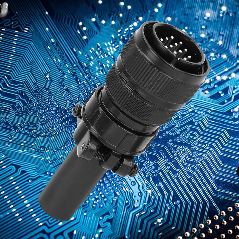 CYTGOUPER 14 Pin Male Plug Connector,Tig Welding Wire Feeder,14 Pin