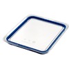 Araven 09855 PC Airtight Lid, GN 1/2, Clear