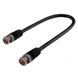 Sommer Cable 1.5 m 12G 6G SDI UHD BNC Video Cable HD-SDI (HDTV) SC Vector 0.8/3.7 1x 0.80 mm² Video Cable BNC Male Neutrik RearTWIST - VTGX-0150-SW-SW