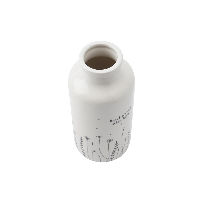 CGB Giftware | Send With Love 'Hand Picked..' Ceramic Bottle