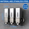 Manual Press Head Wall Mounted Soap Dispenser Shower Lotion Dispenser