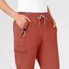 Wink Women's Jogger Scrub Pant, Mineral Red