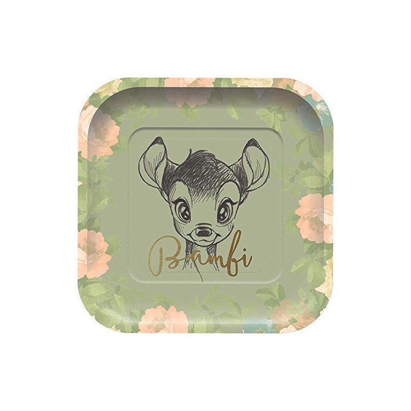 Procos Bambi Paper Plates Square 24 x 24 cm Pack