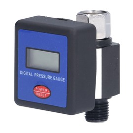 Digital Air Pressure Regulator, Air Compressor Pressure Regulator Support Display The Values of PSI, BAR, KPA, kg/cm, Air Pressure Regulator with Digital Pressure Gauge for Air Compressors