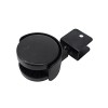 FixtureDisplays 2" Edge Mount 0.7" Board Plastic Wheel 360 Rotation