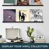 Ilyapa Vinyl Record Holder Wall Mount Vinyl Record Shelf -