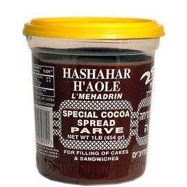 Hashachar Parve Chocolate Spread, 16-Ounce (Pack of 6)