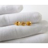 Myhealingworld Natural Citrine 6X8mm oval 6mm round 6X9mm pear faceted