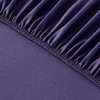 AL NOOR HOME Premium Navy Blue Fitted Sheet - 100%