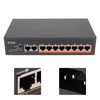 PoE Switch 8 Ports 10/100Mbps 90W RJ45 Adaptive Port LED