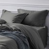 BEDSUM 100% Brushed Microfiber King Pillow Shams Set of 2,