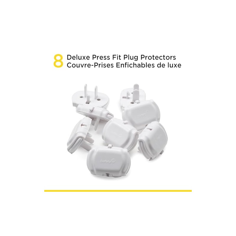 Safety 1st Deluxe - Enchufes de salida a presión, 8
