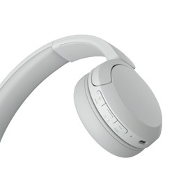 Sony Auriculares Inalámbricos Bluetooth - hasta 50 Horas De Duración De La Batería con Función De Carga Rápida, Modelo Supraaural - Wh-Ch520W.Ce7 - Edición Limitada - Blanco Mate