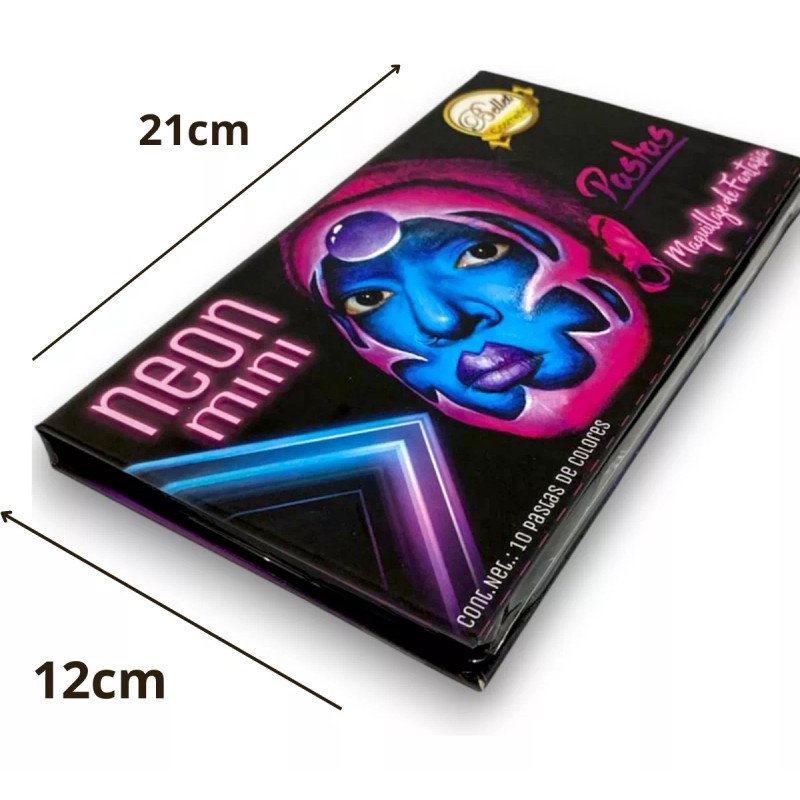 Bellet Pinta Caritas Neón Profesional Indeleble 10 Tonos