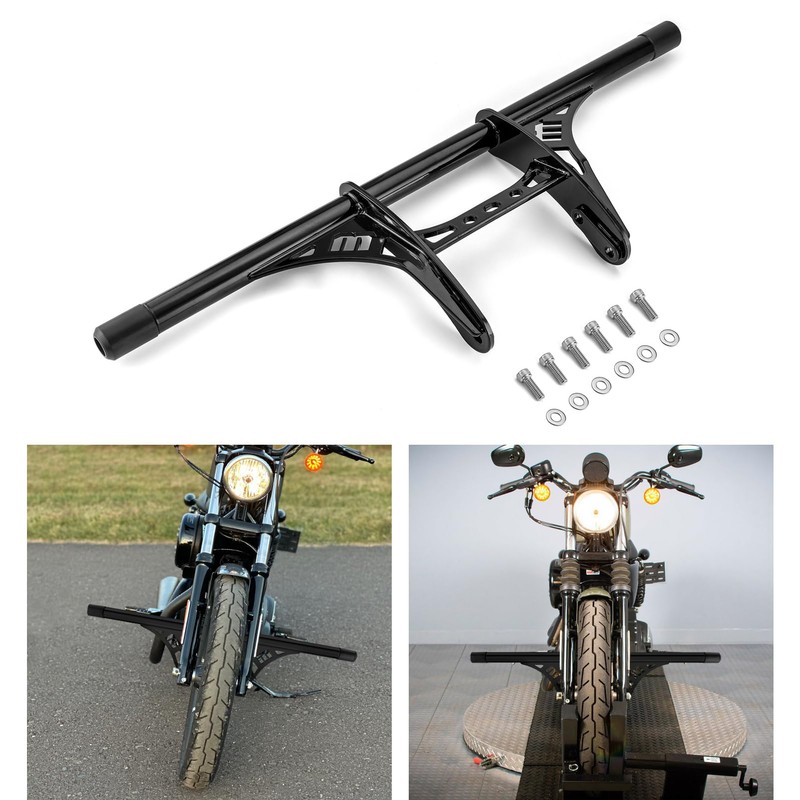 Wsays Crash Bars Front Highway Peg Engine Guard Compatible with