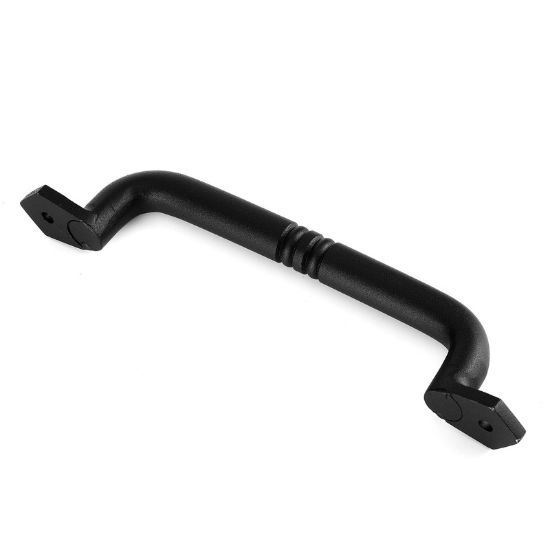 Sliding Barn Door Handle Pull Black Heavy Duty Cast Iron