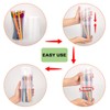 SUMTree 5 levels Adjustable Travel Plastic Makeup Brush Holder, Retractable