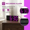 HMETOL Large Digital Alarm Clock Big Numbers for Seniors &