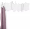 Umba Perchero Colgador Con 5 Ganchos Abatibles Color Blanco