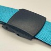 MLEXIS Non-Metal Plastic Buckle TSA Belt Airport Friendly Colorful Web