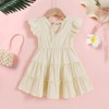 YOUNGER TREE Toddler Dress Baby Girl Summer Clothes Ruffle Sleeve