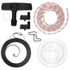 Recoil Rewind Starter Handle Rope Pulley Spring Kit Replacement for