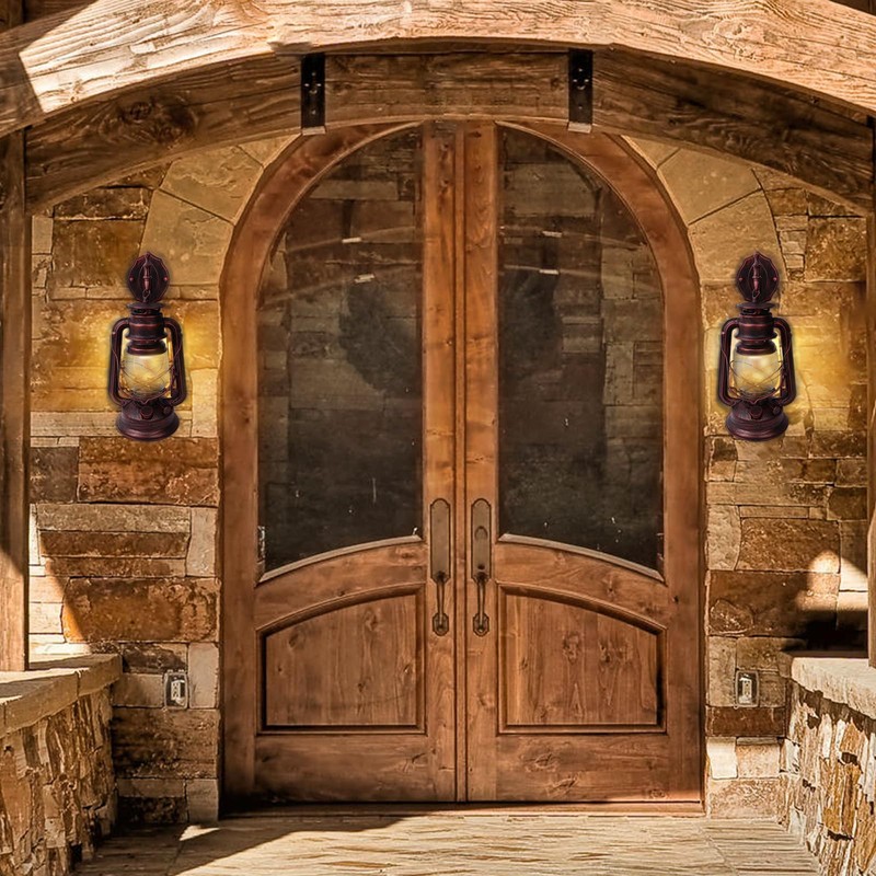 Outdoor Wall Lights, Rustic Wall Sconces, Porch Light with E26