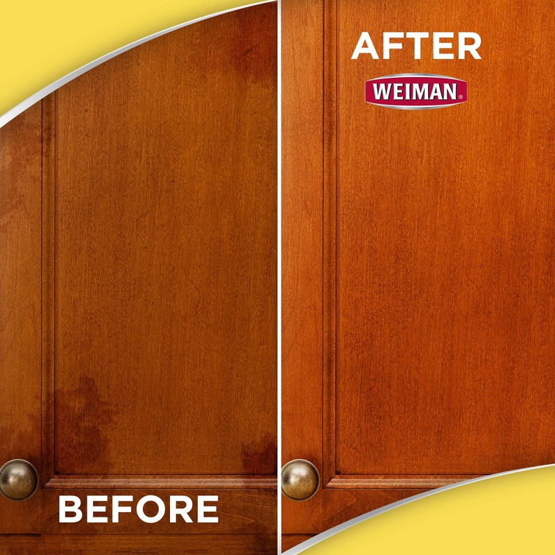 Weiman Wood Cleaner and Polish Wipes - Clean, Polish &