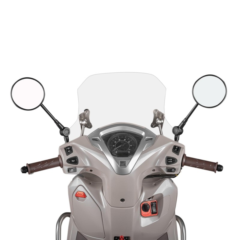 Honda Lead 125 Windshield Motorcycle Windshield Motorcycle Motorcycle Windshield (Clear,