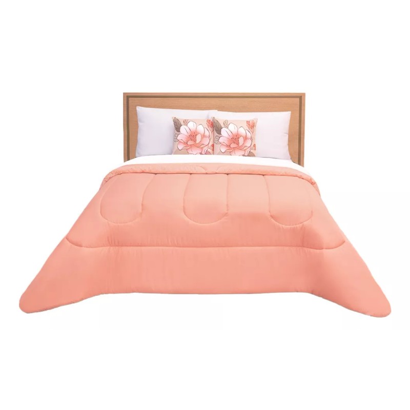 Elefantito Hogar Edredon King Size Con Juego De Sabanas Flora