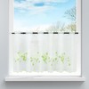 HongYa Voile Net Curtain Transparent Cafe Curtain Short Curtain with