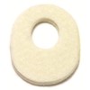 Oval Callus/Bunion Cushions, 1/8" Adhesive Felt, 100 Pads/Pack
