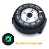 KanPas Mini Button Map Compass with Turnable Bezel for Watchband
