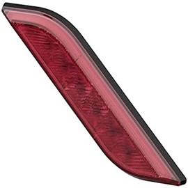 HELLA 2NE 013 343-111 Rear Fog Light - Shapeline Style Slim - LED - 12/24V - Bolted - Lens Colour: Red - Plug: AMP - 2-pin connector - Left Rear