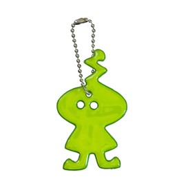 Grimmis Glimmis Antenna Boyah Green GR Scandinavian Reflector Keychain Retroreflective Material