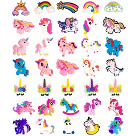 Unicorn Decoration Charms, Cute Rainbow Charm for Grils Kids Women Adults Gifts