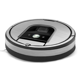 MightySkins Skin Compatible with iRobot Roomba 960 Robot Vacuum - Cold Steel | Protective, Durable, and Unique Vinyl Decal wrap Cover | Easy to Apply, Remove, and Change Styles | Made in The USA