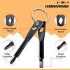 4-in-1 Keychain Screwdriver Gifts for Men Who Have Everything Stocking