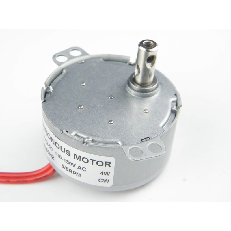 CHANCS TYD-50 110V 5-6RPM CW 50/60Hz Electric Synchron Motor for