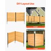 VEVOR Wood Privacy Fence, 38" W x 42" L, 2