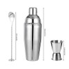 Cocktail Shaker Set Tools Bar Cocktail Kit 24oz Martini Shaker