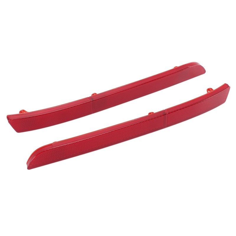 Rear Bumper Reflector 1 Pair Rear Left Right Red 7E0945105