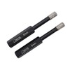 Professional Dry Diamond Tile Drill Bit with Hex Shank 2pcs