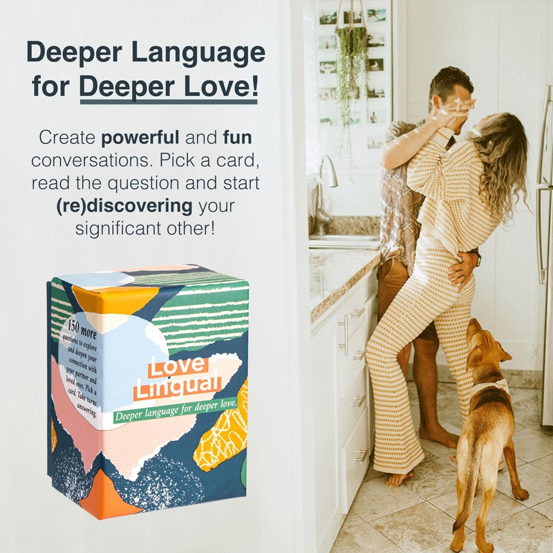 FLUYTCO Love Lingual Level 2 Card Game – 150 Conversation