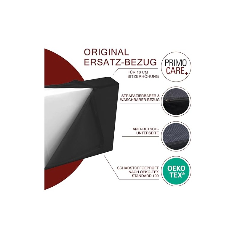 PrimoLiving Replacement Seat Cushion - 10 cm Booster Seat -