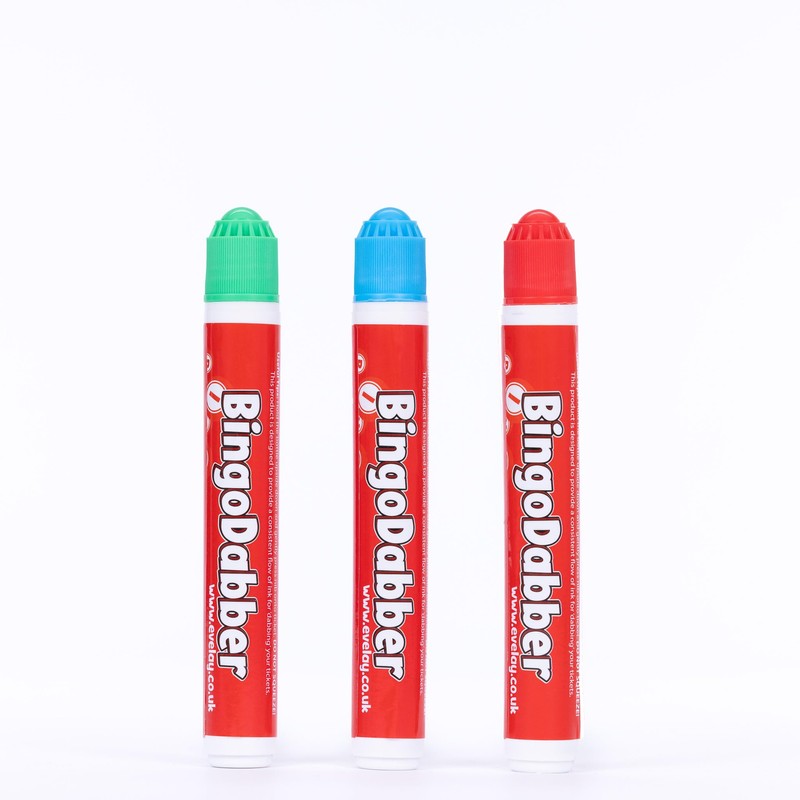 evelay Bingo Dabbers Markers Mixed Colours Pens for Bingo Tickets