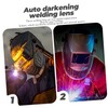 GRIRIW Essential for Welding Gear 10pcs Auto Darkening Welding Lens